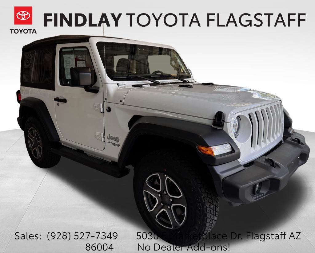Bright White Clearcoat 2018 Jeep Wrangler SUV / Crossover Four-Wheel Drive 8-Speed Automatic
