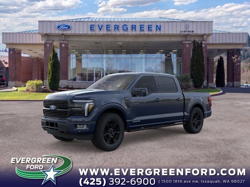 Antimatter Blue Metallic 2026 Ford F-150 Pickup Truck Four-Wheel Drive Automatic
