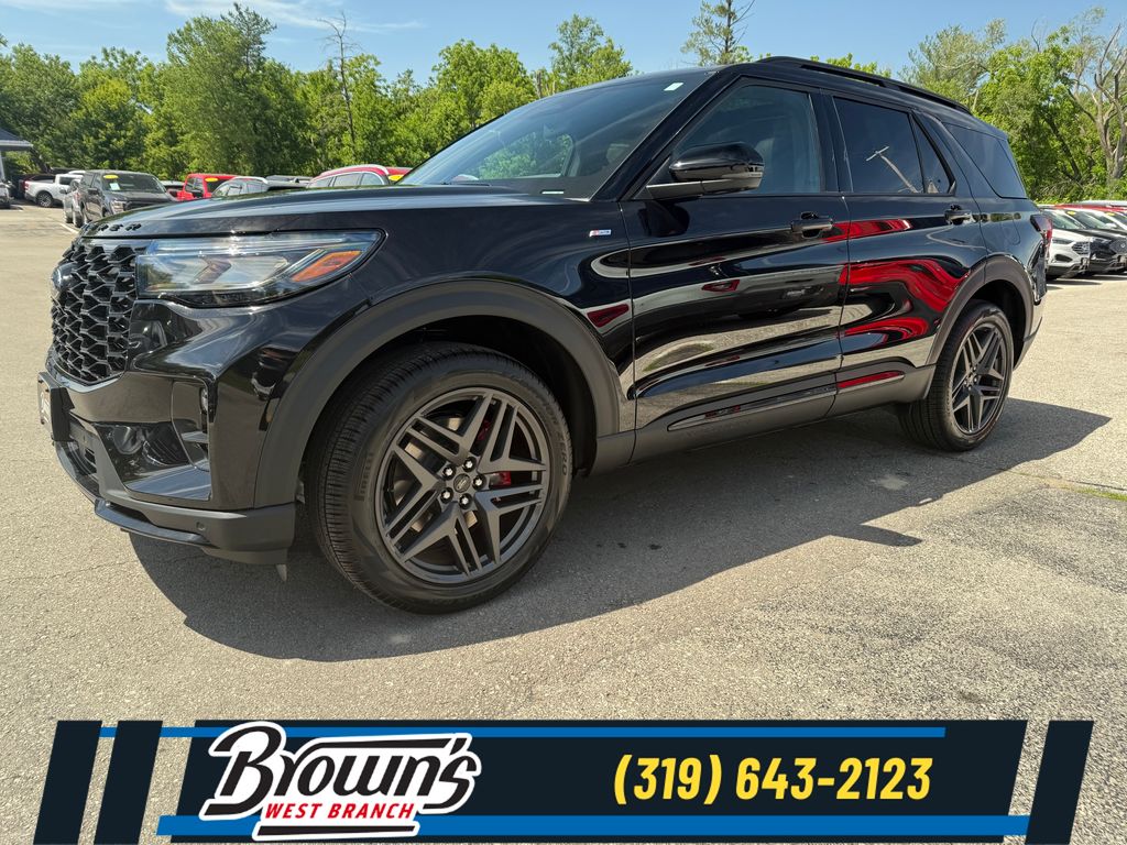 Black 2026 Ford Explorer ST-Line AWD SUV / Crossover All-Wheel Drive Automatic