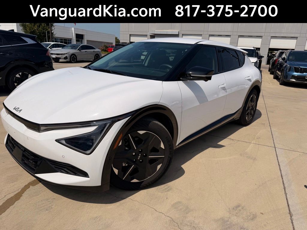 Glacier White Pearl 2025 Kia EV6 SUV / Crossover Rear-Wheel Drive 1-Speed Automatic