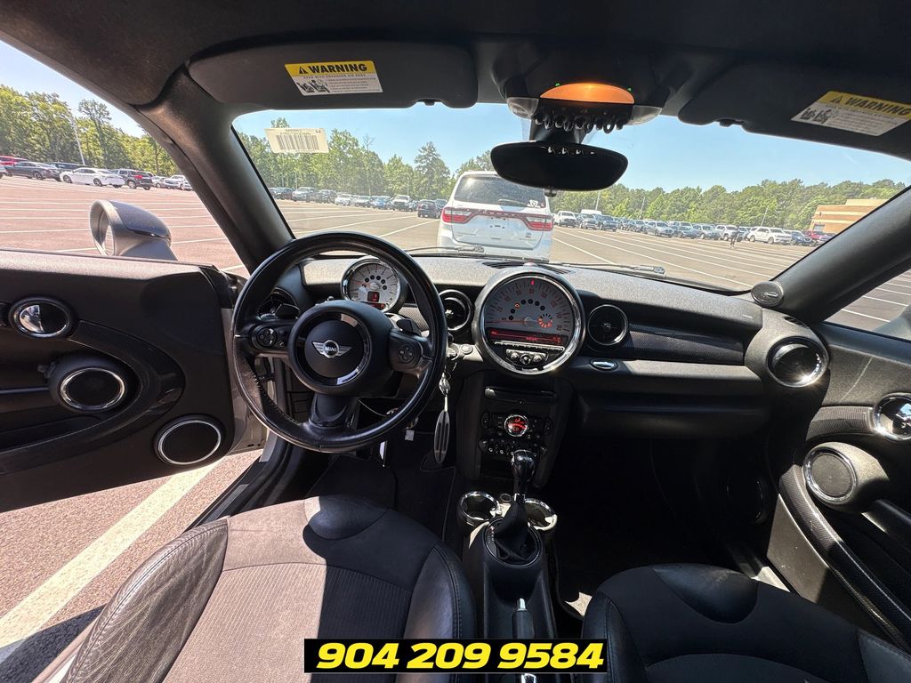 White Silver 2012 MINI Cooper Coupe S FWD Coupe Front-Wheel Drive 6-Speed Automatic