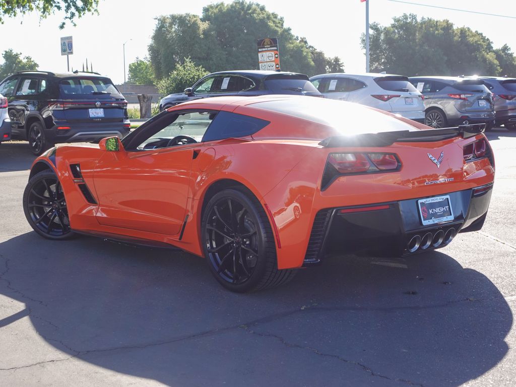 Used 2019 Orange Chevrolet Grand Sport image 9