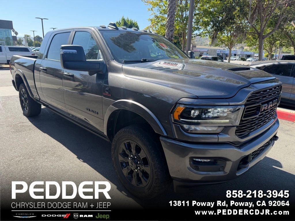 Gray (Granite Crystal Metallic Clearcoat) 2023 RAM 2500 Pickup Truck Four-Wheel Drive 6-Speed Automatic