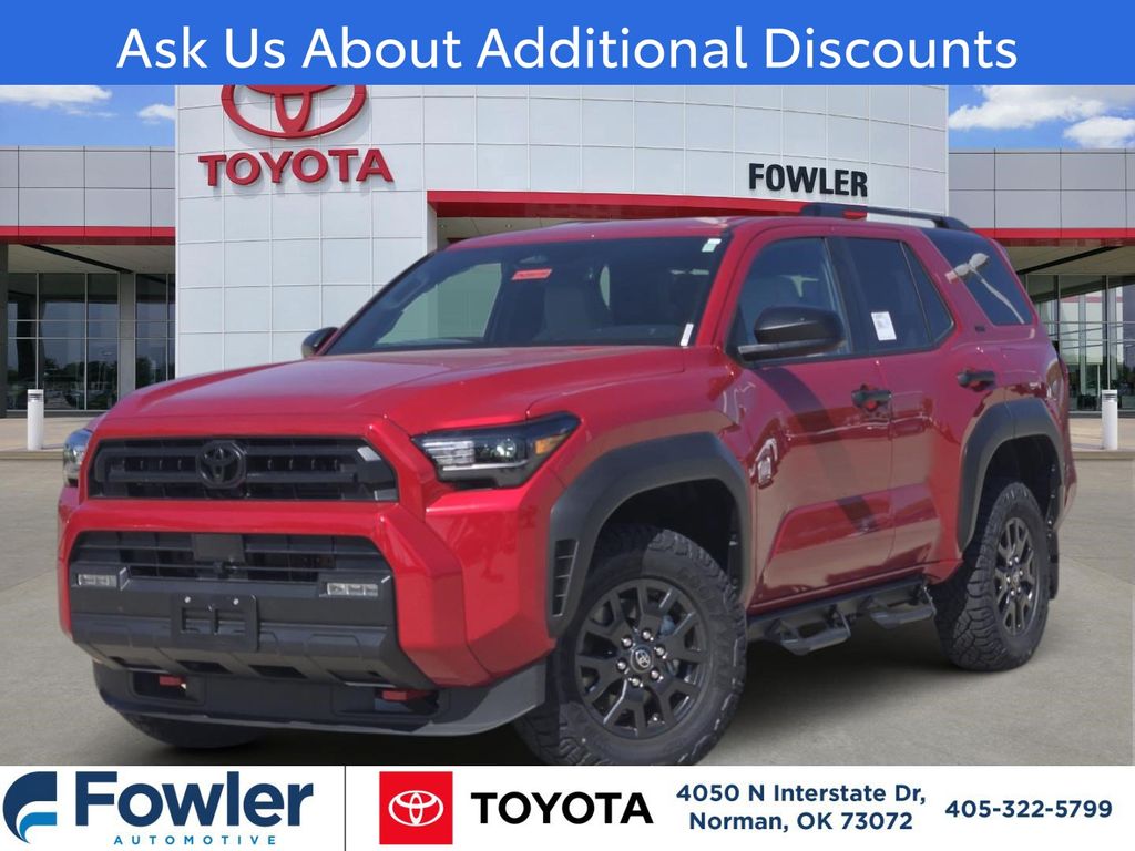 Red 2026 Toyota 4Runner SUV / Crossover Four-Wheel Drive 8-Speed Automatic