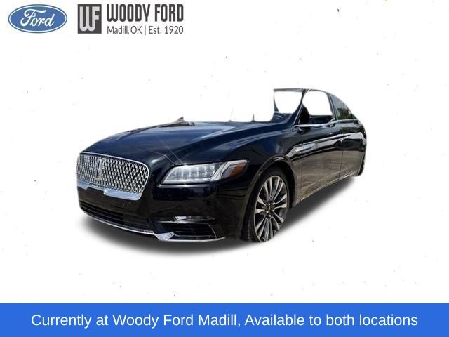 Black Velvet 2017 Lincoln Continental Reserve AWD Sedan All-Wheel Drive 6-Speed Automatic