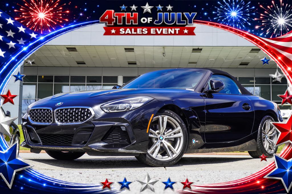 Black Sapphire Metallic 2020 BMW Z4 Convertible 8-Speed Automatic