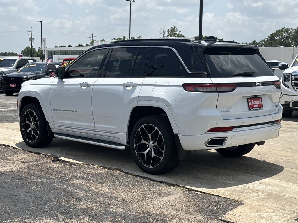 2025 Jeep Grand Cherokee Summit Reserve White at Victoria Chrysler Dodge Jeep Ram
