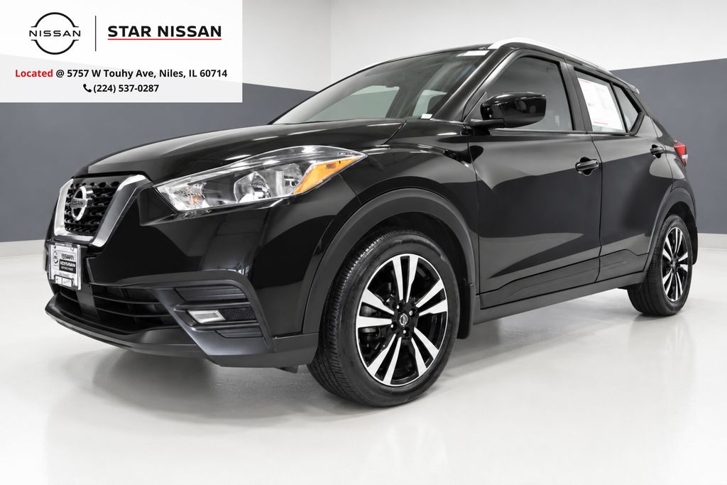 Super Black 2020 Nissan Kicks SUV / Crossover Front-Wheel Drive Continuously Variable Transmission