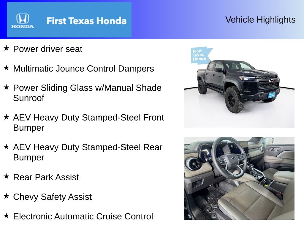 Used Car 2024 Chevrolet Colorado  Zr2 For Sale In Austin, Texas