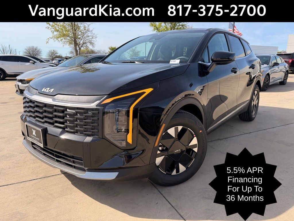 Fusion Black 2026 Kia Sportage Hybrid SUV / Crossover Front-Wheel Drive 6-Speed Automatic