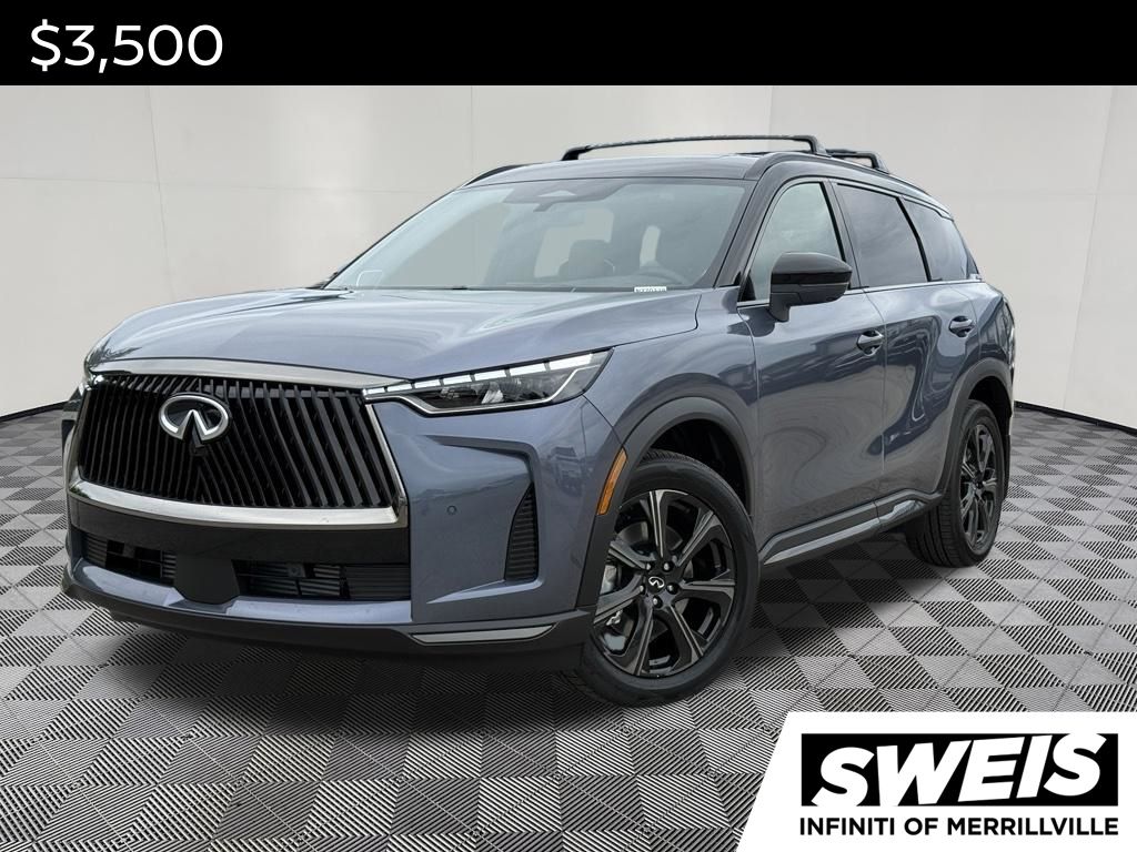 Moonbow Blue/Blk Obsidian 2027 INFINITI QX60 SUV / Crossover All-Wheel Drive 9-Speed Automatic