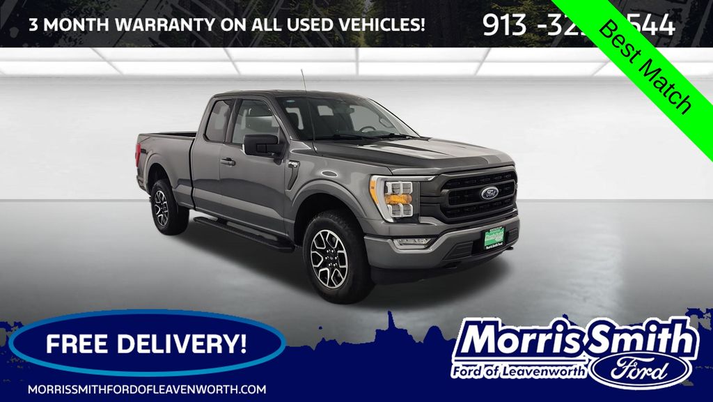 Carbonized Gray Metallic 2023 Ford F-150 Pickup Truck Four-Wheel Drive Automatic