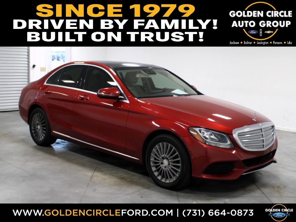 designo Cardinal Red Metallic 2016 Mercedes-Benz C-Class C 300 4MATIC Sedan All-Wheel Drive 7-Speed Automatic