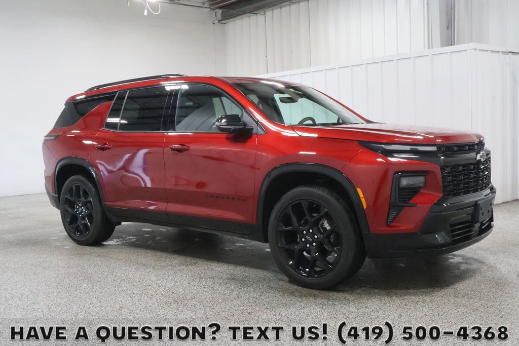 Radiant Red Tintcoat 2025 Chevrolet Traverse SUV / Crossover Four-Wheel Drive 8-Speed Automatic