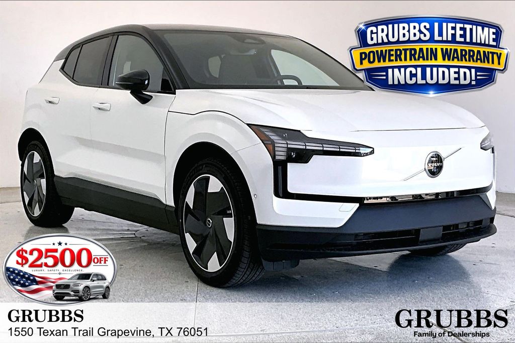 Crystal White 2026 Volvo EX30 SUV / Crossover All-Wheel Drive 1-Speed Automatic