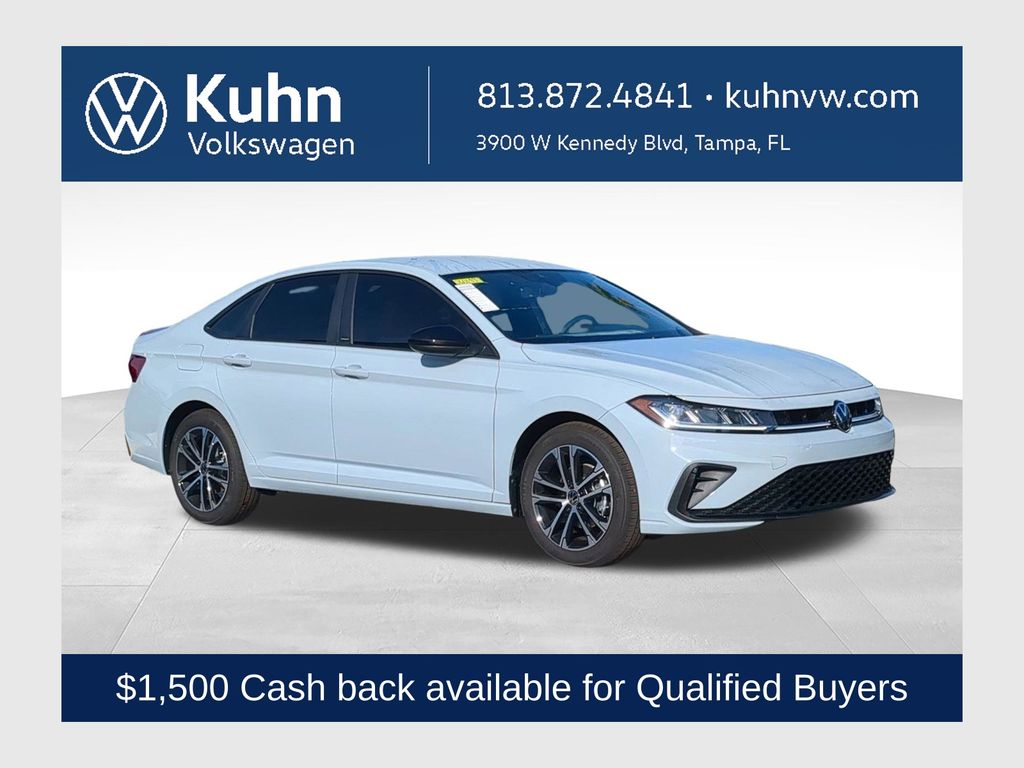 Monument Gray 2026 Volkswagen Jetta Sedan Front-Wheel Drive 8-Speed Automatic
