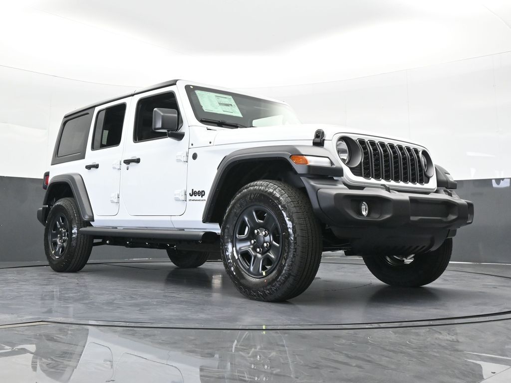 New 2026 Bright White Clearcoat Jeep Sport image 49