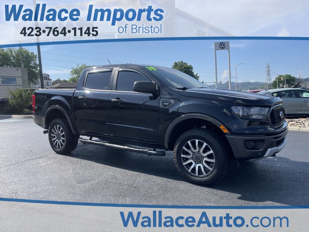 Shadow Black 2019 Ford Ranger Pickup Truck Four-Wheel Drive Automatic