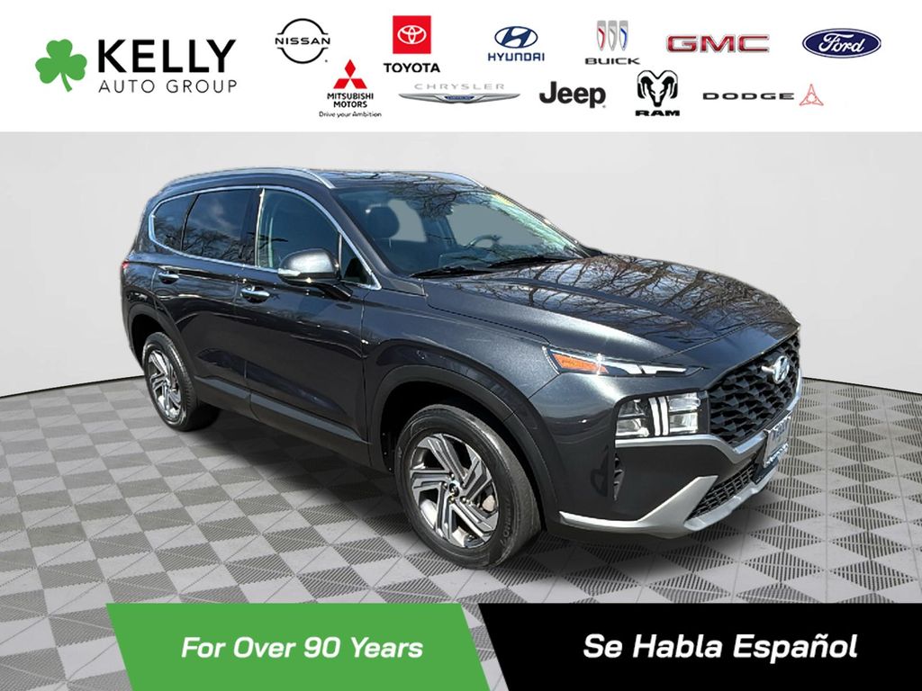 Portofino Gray 2023 Hyundai Santa Fe SEL AWD SUV / Crossover All-Wheel Drive 8-Speed Automatic