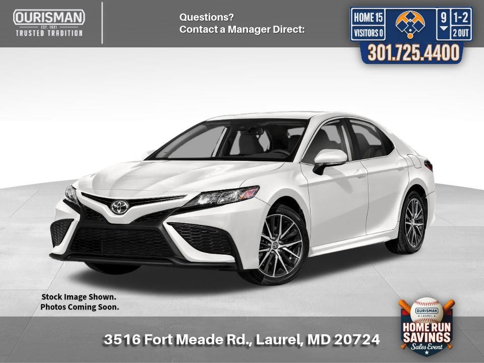 Ice 2024 Toyota Camry SE FWD Sedan Front-Wheel Drive 8-Speed Automatic