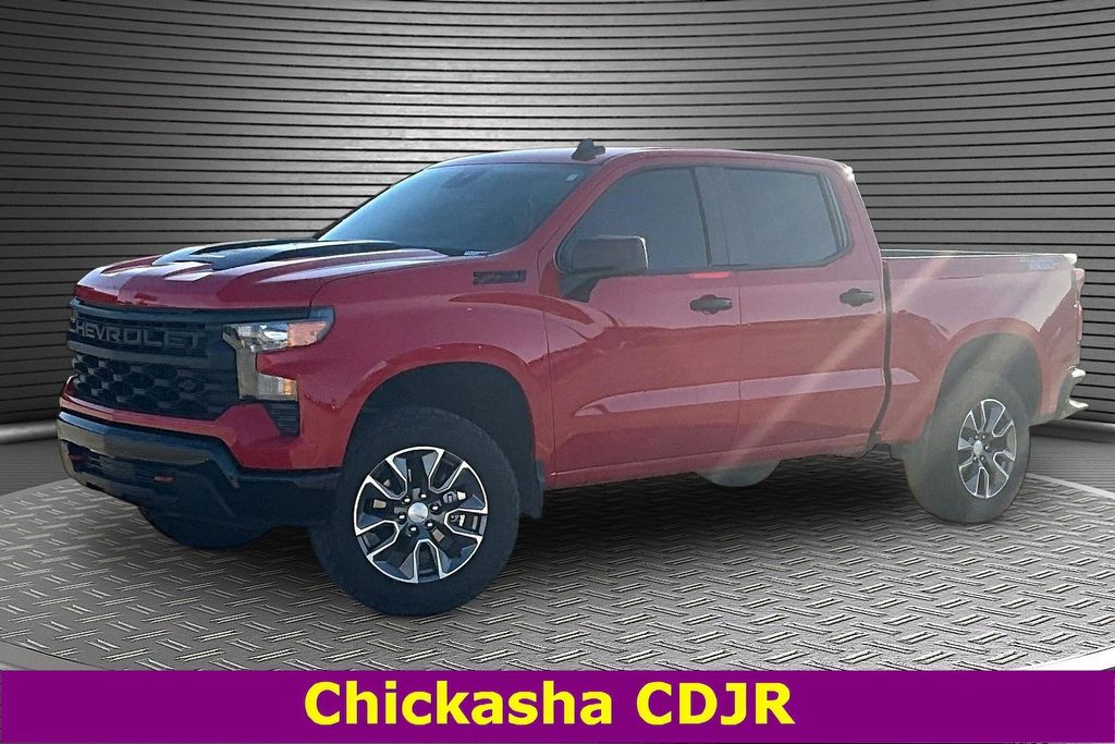 Red Hot 2024 Chevrolet Silverado 1500 Pickup Truck Four-Wheel Drive Automatic
