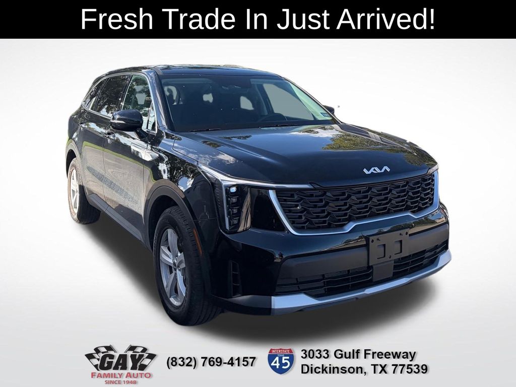 Ebony Black 2026 Kia Sorento SUV / Crossover Front-Wheel Drive 8-Speed Automatic