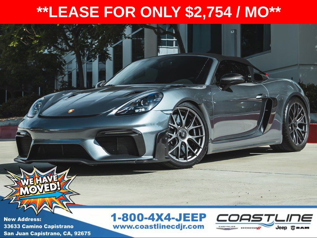 2024 Porsche 718 Boxster Spyder RS RWD
