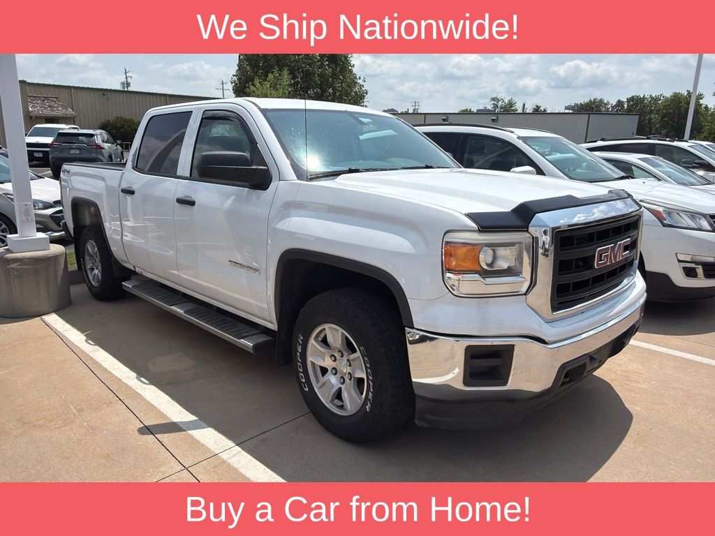 Summit White 2015 GMC Sierra 1500 Pickup Truck Four-Wheel Drive 6-Speed Automatic Overdrive