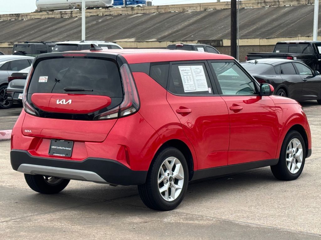 2024 Kia Soul LX Red at Classic Elite Chevrolet Sugar Land
