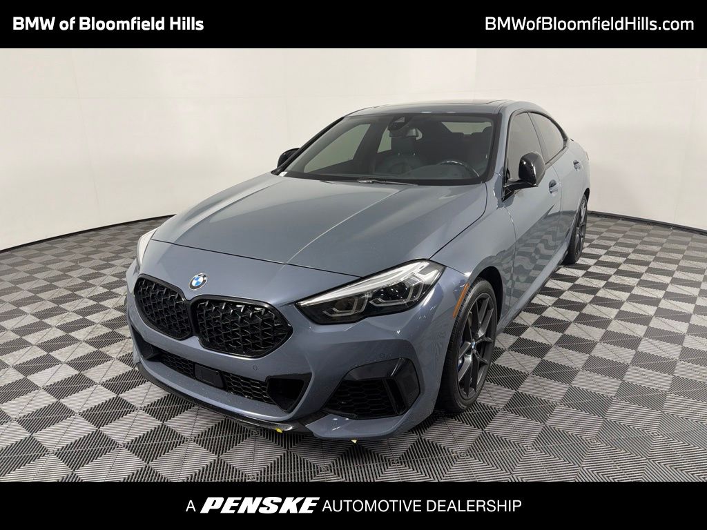 Storm Bay Metallic 2023 BMW 2 Series Sedan All-Wheel Drive 8-Speed Automatic