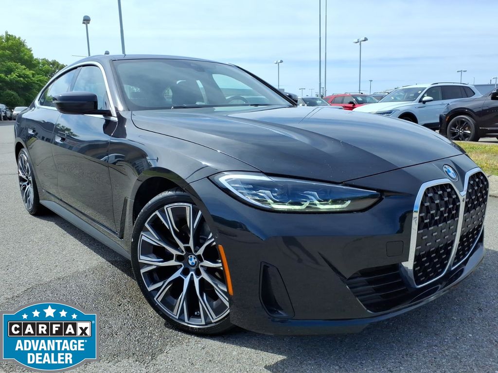 Black Sapphire Metallic 2024 BMW 4 Series Coupe Rear-Wheel Drive 8-Speed Automatic