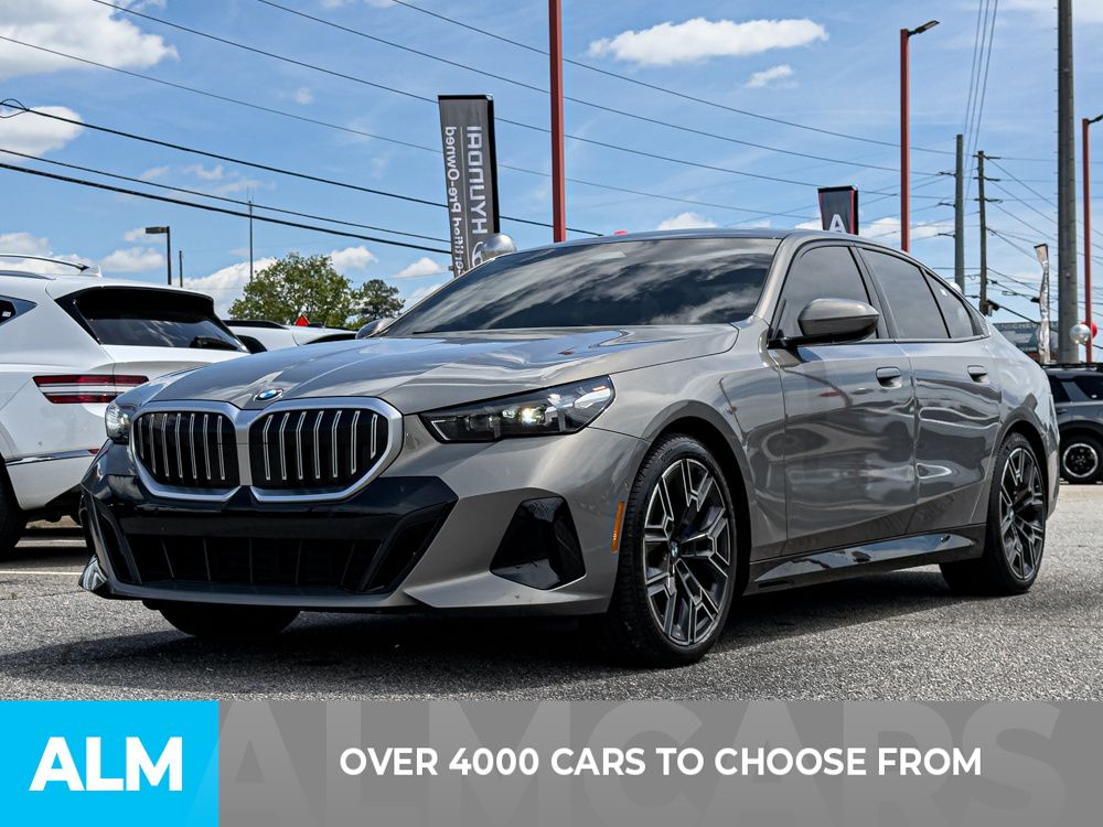 Used 2024 Gray Metallic BMW 530i image 2