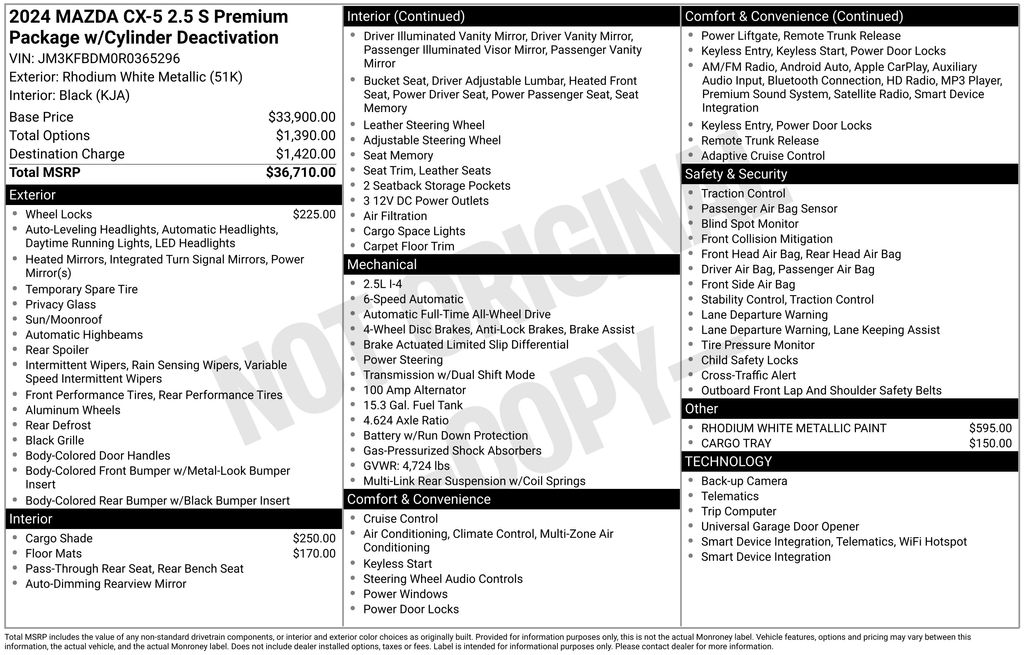 2024 Mazda CX-5 2.5 S Premium