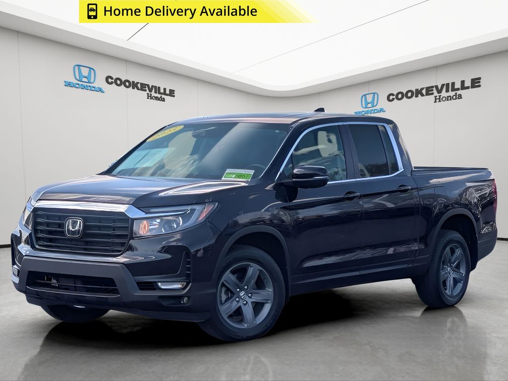 Black 2023 Honda Ridgeline Pickup Truck All-Wheel Drive 9-Speed Automatic