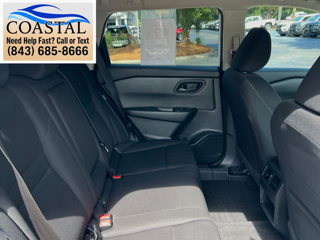 2024 Nissan Rogue S White at Coastal Chevrolet Cadillac