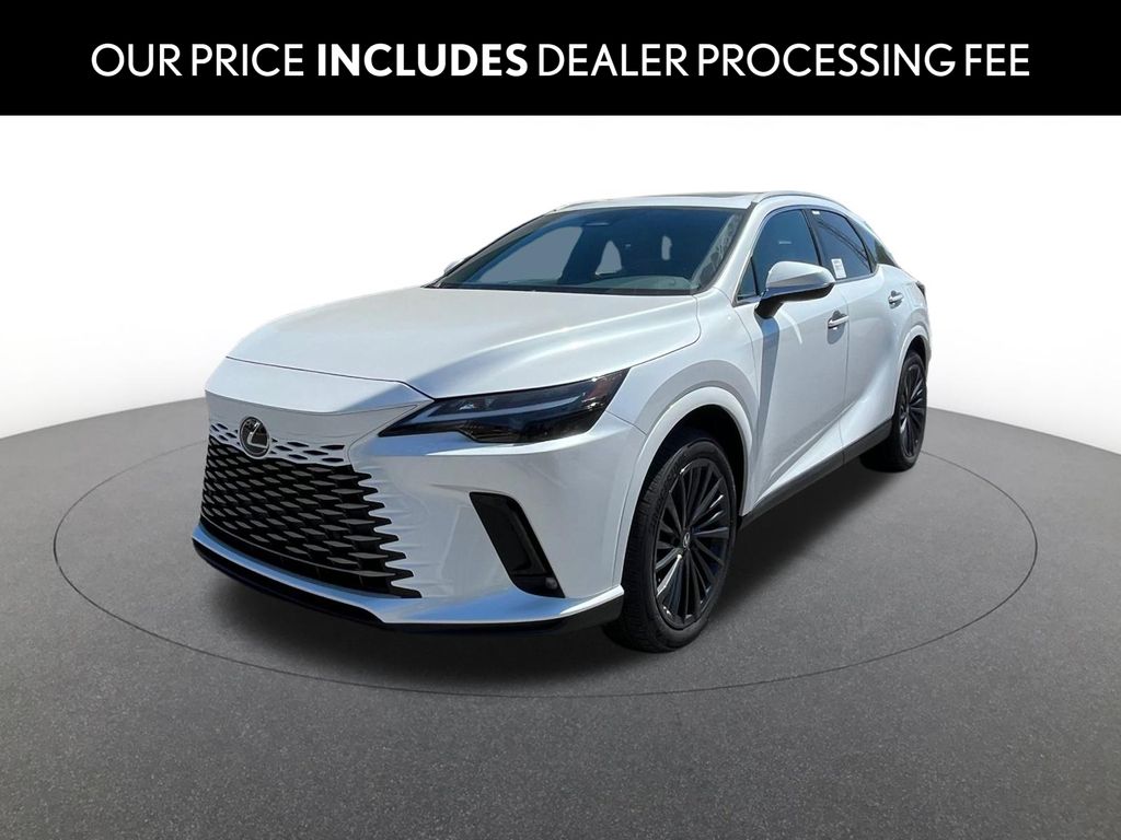 White 2026 Lexus RX Hybrid 350h Premium AWD SUV / Crossover All-Wheel Drive Continuously Variable Transmission