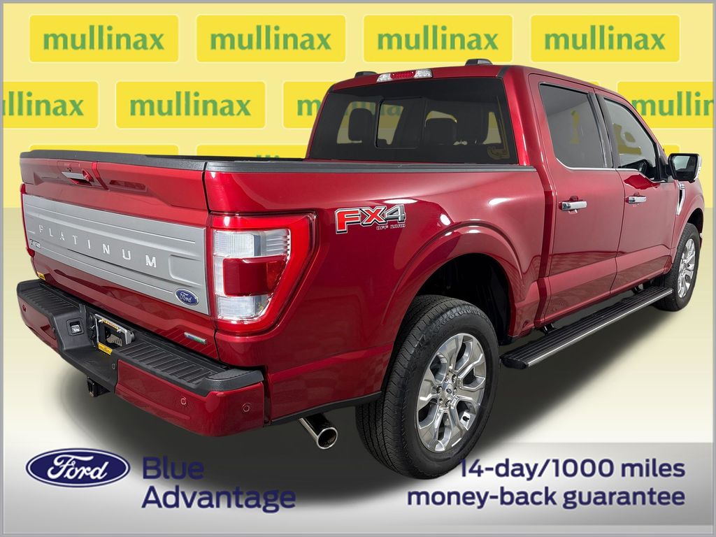 Certified Used 2023 Red Ford Platinum image 4