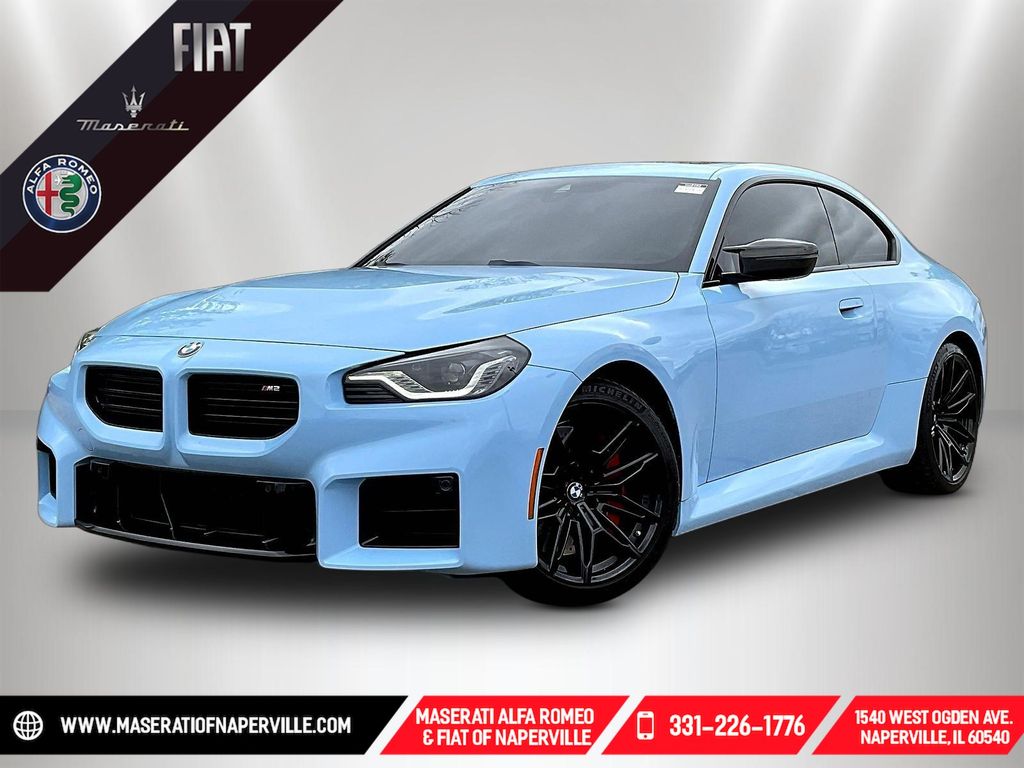 Zandvoort Blue 2024 BMW M2 RWD Coupe Rear-Wheel Drive 6-Speed Manual