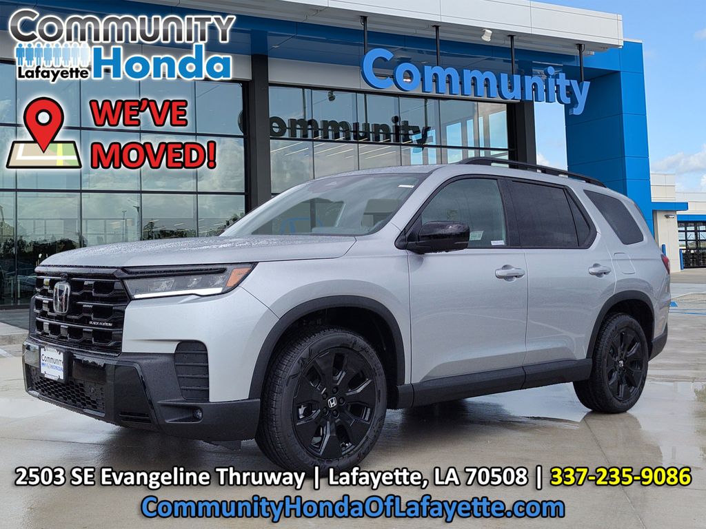 Solar Silver Metallic 2026 Honda Pilot Black Edition AWD SUV / Crossover All-Wheel Drive Automatic