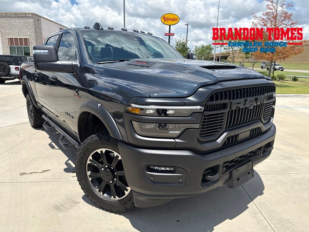 Blue Metallic 2026 RAM 2500 Pickup Truck Four-Wheel Drive 8-Speed Automatic