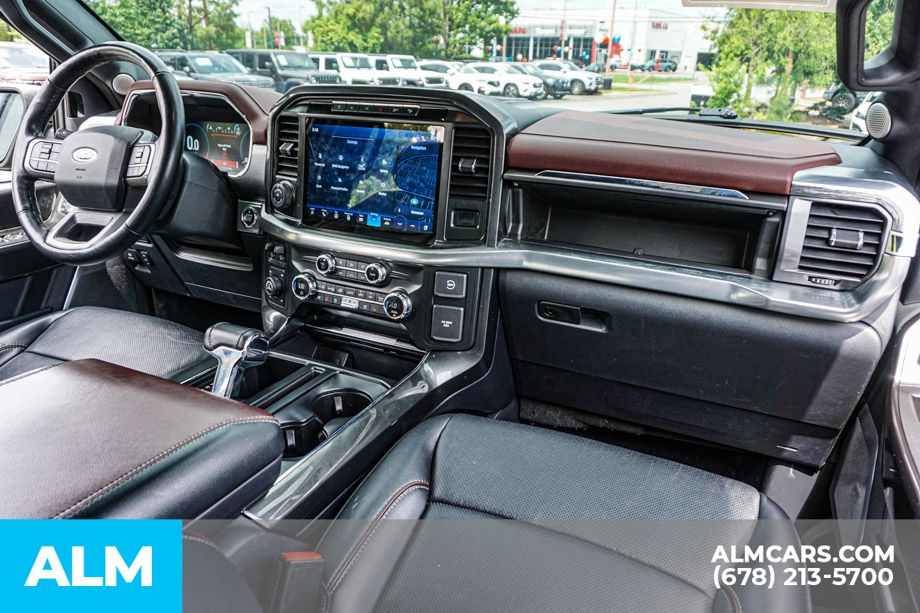 Used 2021 Gray Ford Lariat image 24