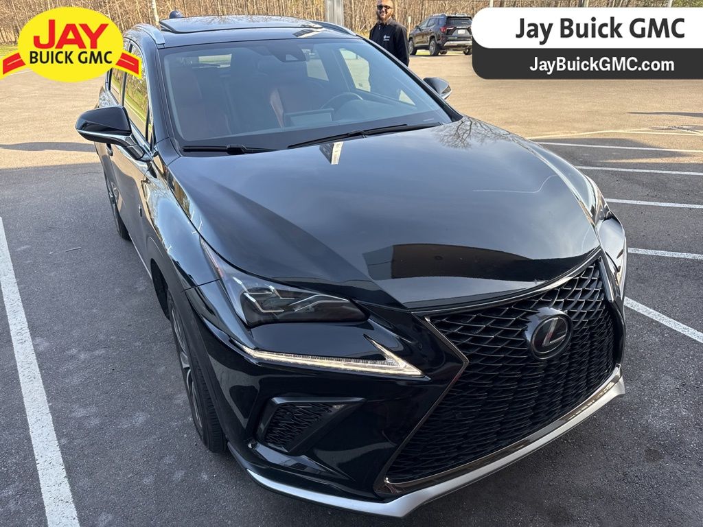 Black (Obsidian) 2021 Lexus NX 300 F Sport AWD SUV / Crossover All-Wheel Drive 6-Speed Automatic