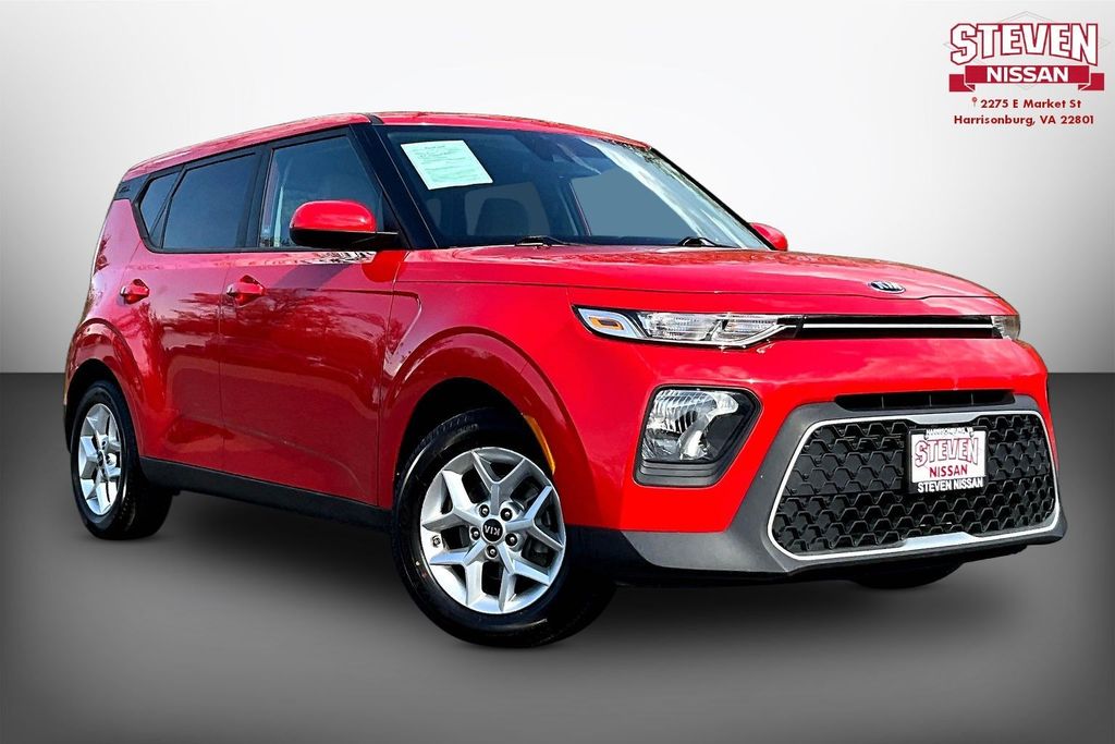 Inferno Red 2020 Kia Soul S FWD SUV / Crossover Front-Wheel Drive Continuously Variable Transmission