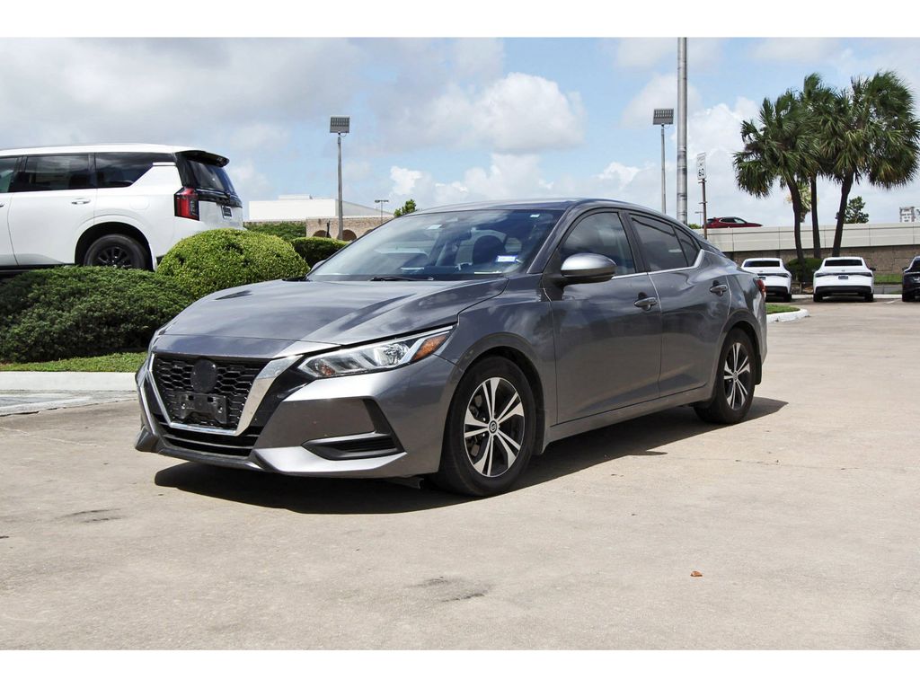 2020 Nissan Sentra SV Gray at Shottenkirk Kia Fort Bend