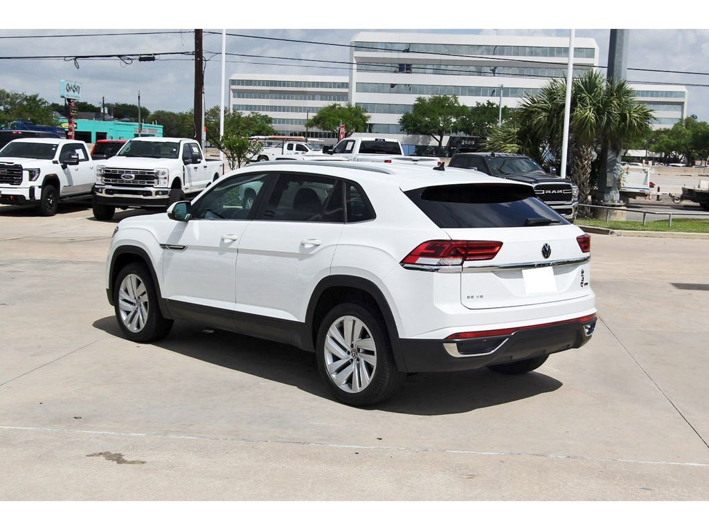 2020 Volkswagen Atlas Cross Sport 3.6L V6 SE w/Technology White at DeMontrond Auto Country