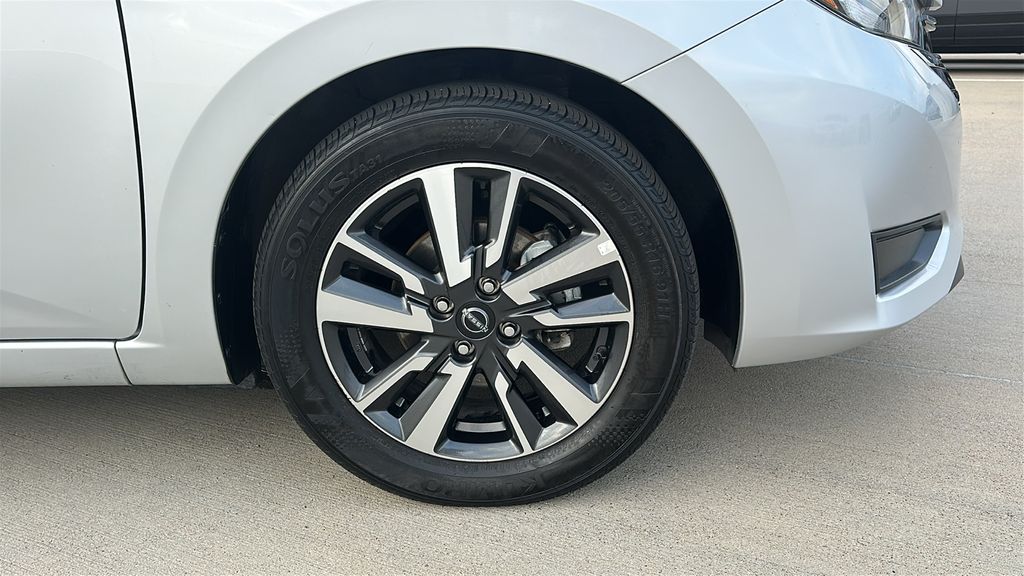 2025 Nissan Versa 1.6 SV Silver at Emmons Autoplex