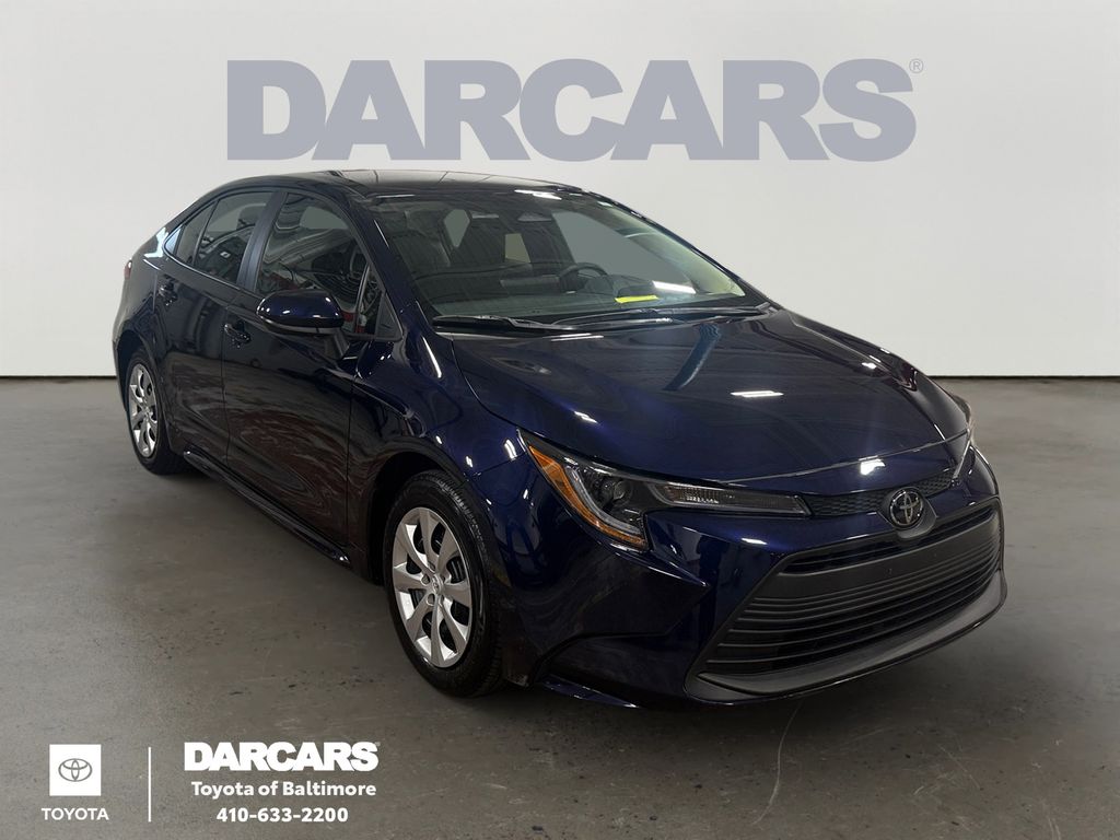 Blueprint 2025 Toyota Corolla Sedan Front-Wheel Drive Continuously Variable Transmission