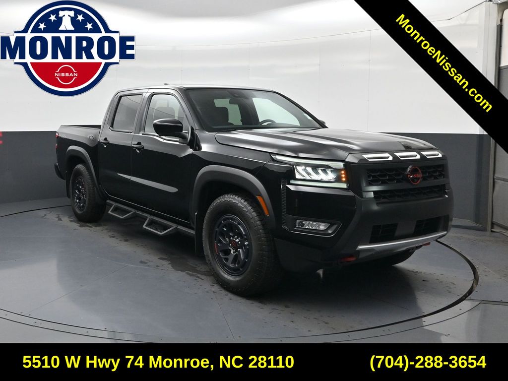 Super Black 2026 Nissan Frontier Pickup Truck 4X2 9-Speed Automatic Overdrive