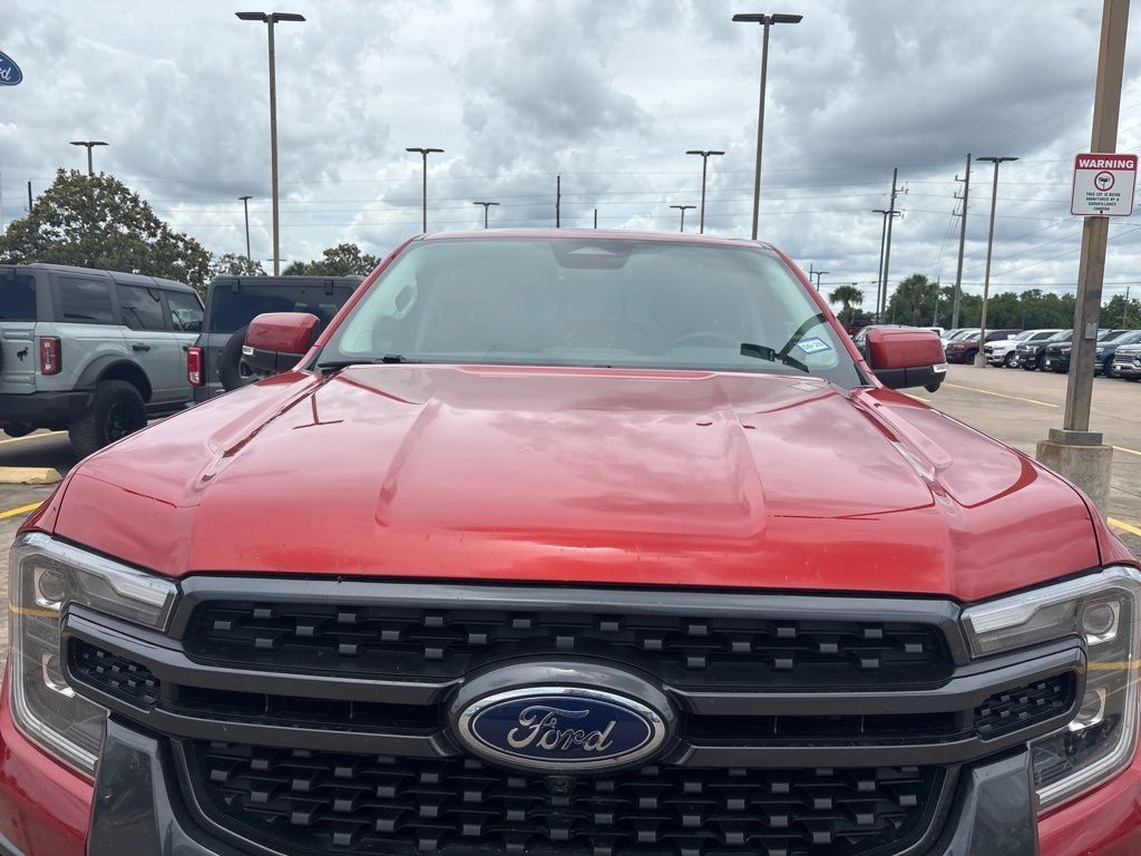 2024 Ford Ranger Lariat Red at Big Star Chrysler Jeep Dodge Ram 