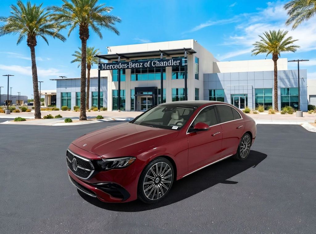 MANUFAKTUR Patagonia Red 2026 Mercedes-Benz E-Class Sedan Rear-Wheel Drive 9-Speed Automatic